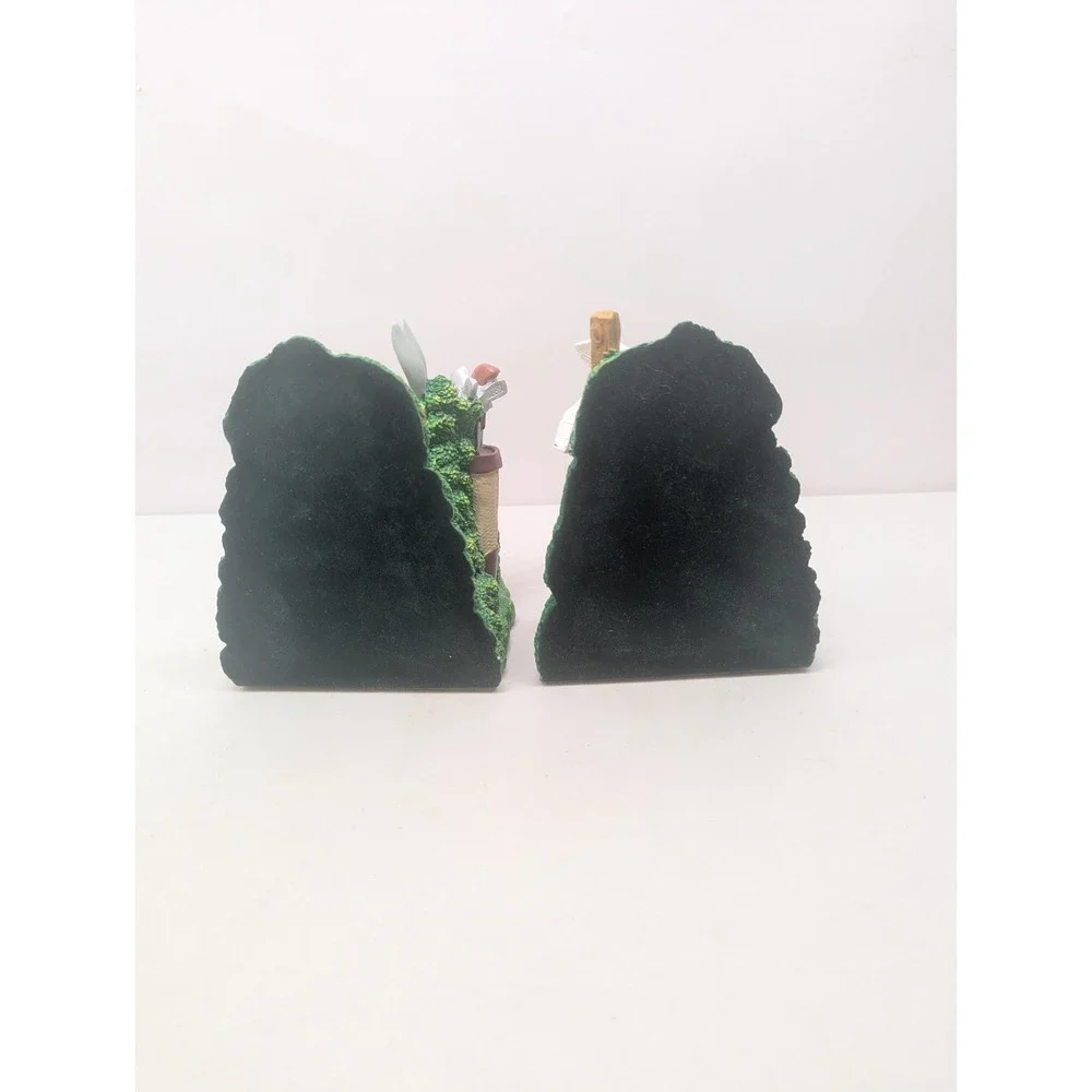 Looney Tunes Golf Bookends Figi graphics 1994 Taz, Bugs Bunny, Daffy Duck *READ!
